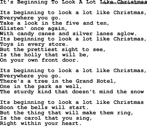 it's beginning to look a lot like christmas lyrics|it's beginning to look a lot like christmas wikipedia.